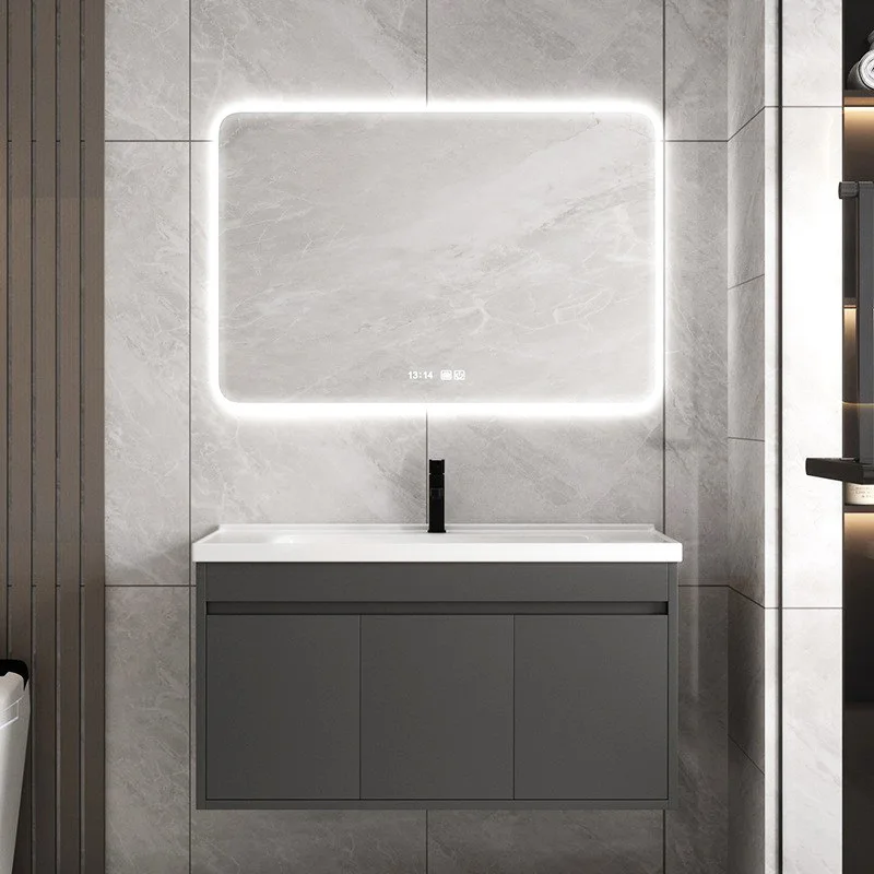 Factory Price Sink Luxury Storage Furniture Frees Standing Modern Design Toilet Painted Vanity Bathroom Cabinet