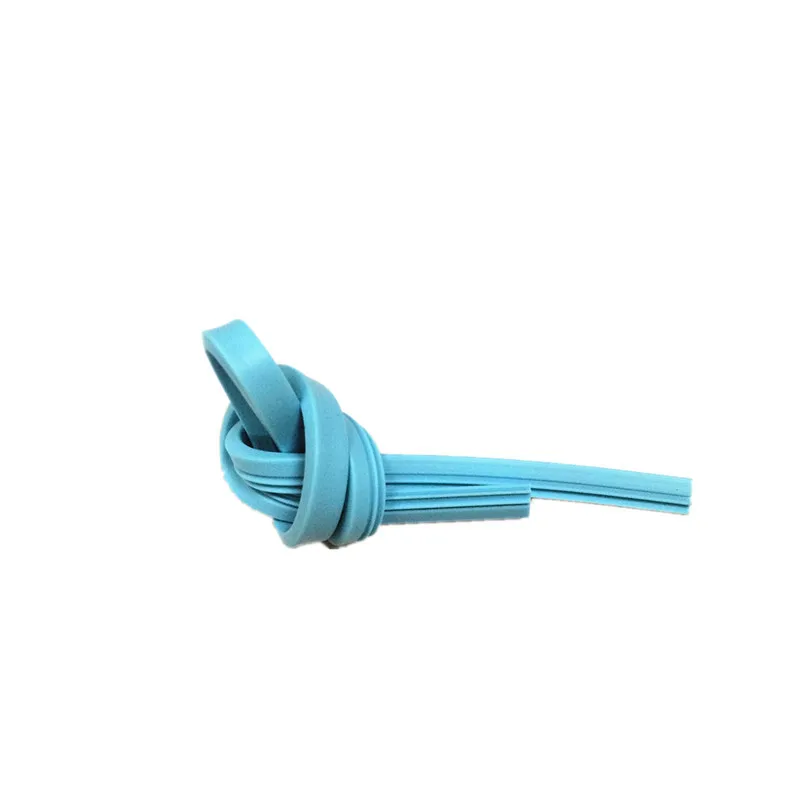 Custom Extruded Rubber Round Cords Extrusions Profiles Silicone Rubber Extrusions Strips OEM