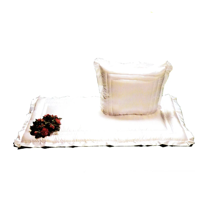 JS-NS-IT-009 coffin interior caskets satin fabric coffins interior