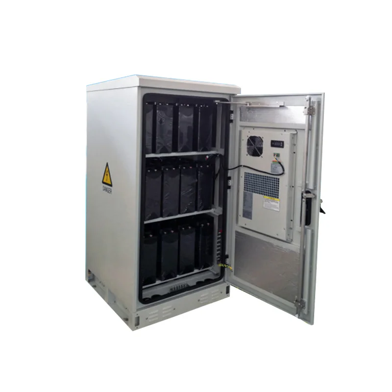 W-TEL 42U Integrated Design  Waterproof Metal ESS Solar Inverter Cabinets for Energy Storage