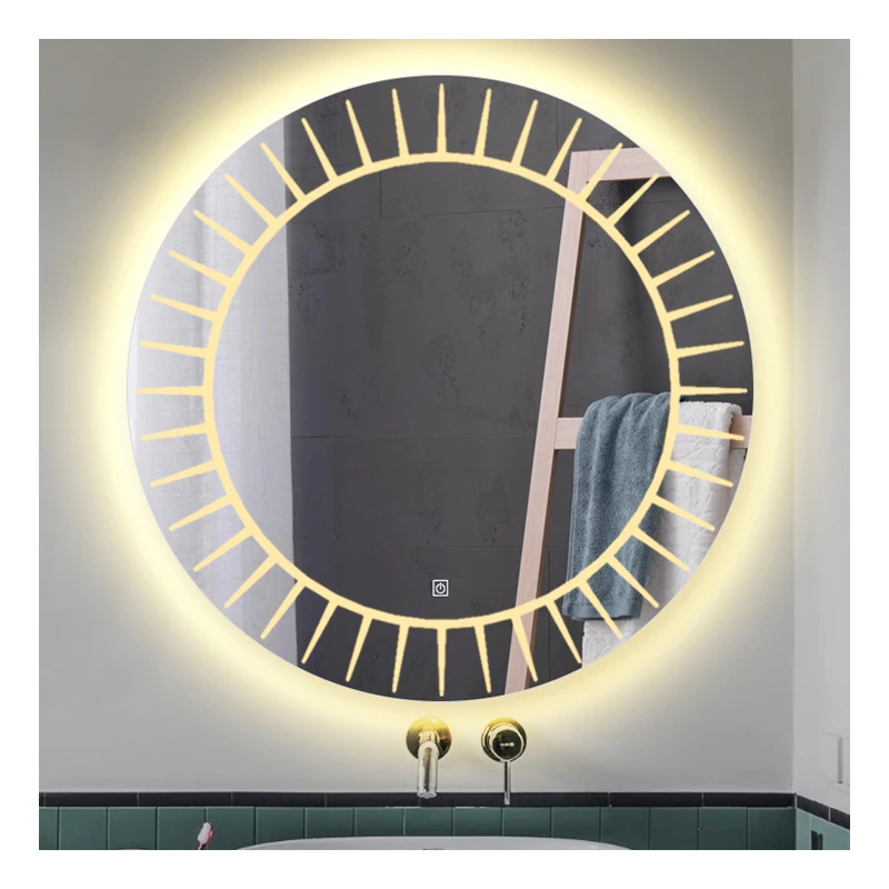 
Modern Design Illuminating Led Light Bathroom Mirror 