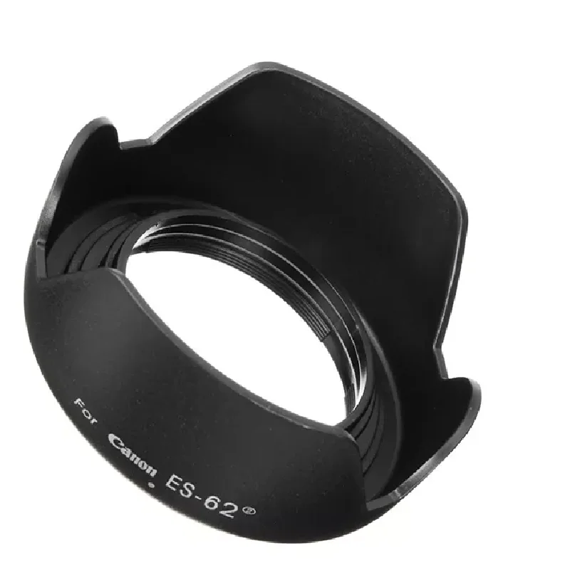 Hot ES-62II Lens Hood for Canon EOS EF 50mm f/1.8 II Lens Cover Twist Lock Camera 50-1.8II Mount Front Photography Accessory