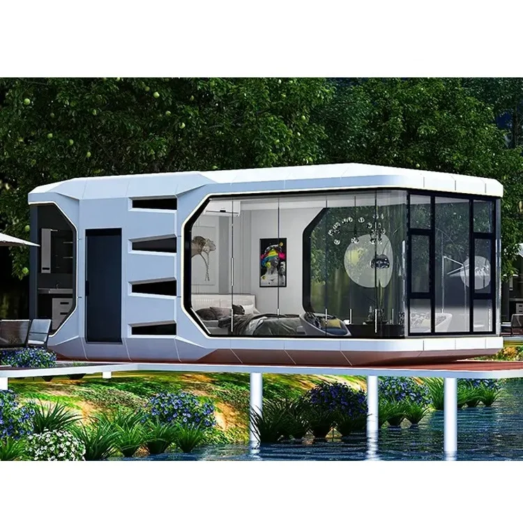 Factory custom luxury prefab houses sleeping pods container house hotel container mobile capsule