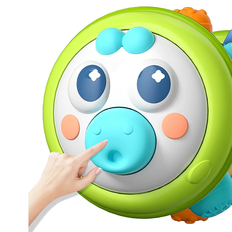 Unisex Montessori Crawling Exercise Grip Training Toy for Kids Educational Puzzle Toys Caterpillar Roller for Baby Sensory Toys