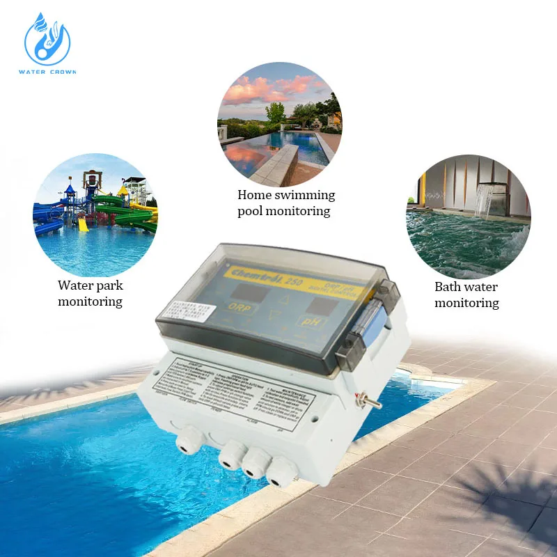 Chemtrol-250 pH/ORP Digital Controller Auto Water Quality Monitor for Pool Disinfection System