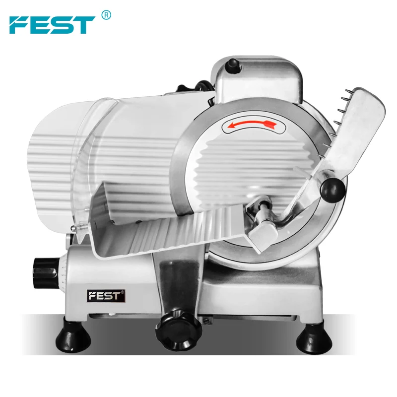 
110V/220V Home Frozen Meat Slicer Factory From Paper Thin to 13mm Thick Flaker Wholesale Smart Portable Roll Meat Slicer Machine 
