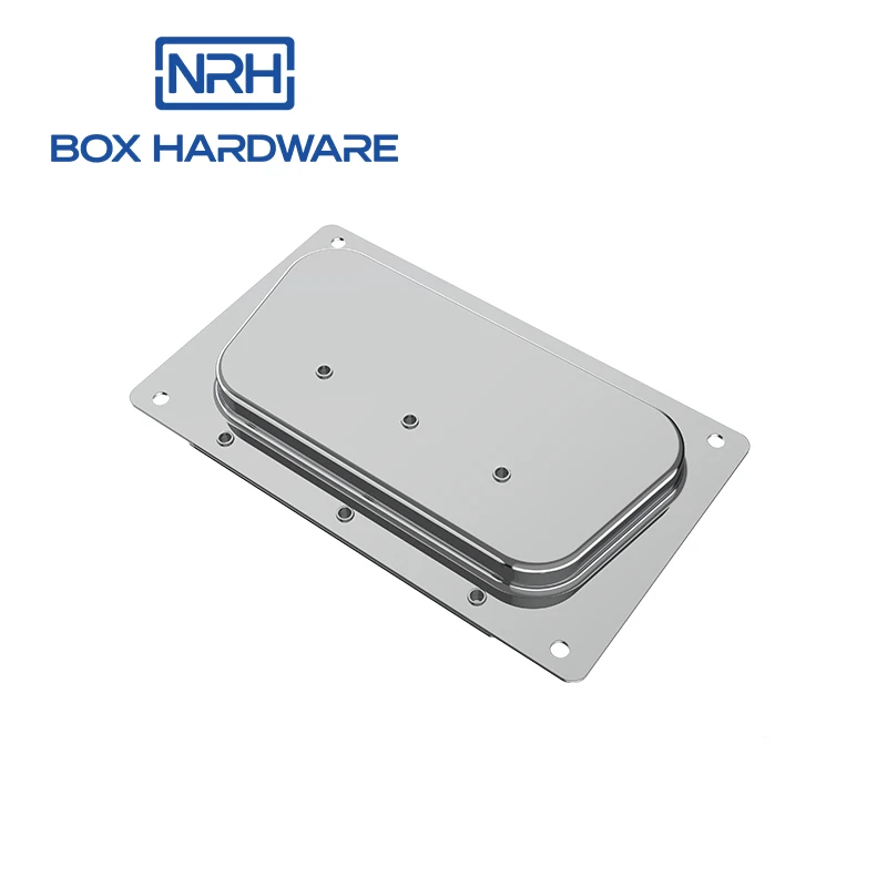 NRH 4101-132 Large Dish Recessed Handle  Flight case hardware Spring loaded recessed handle