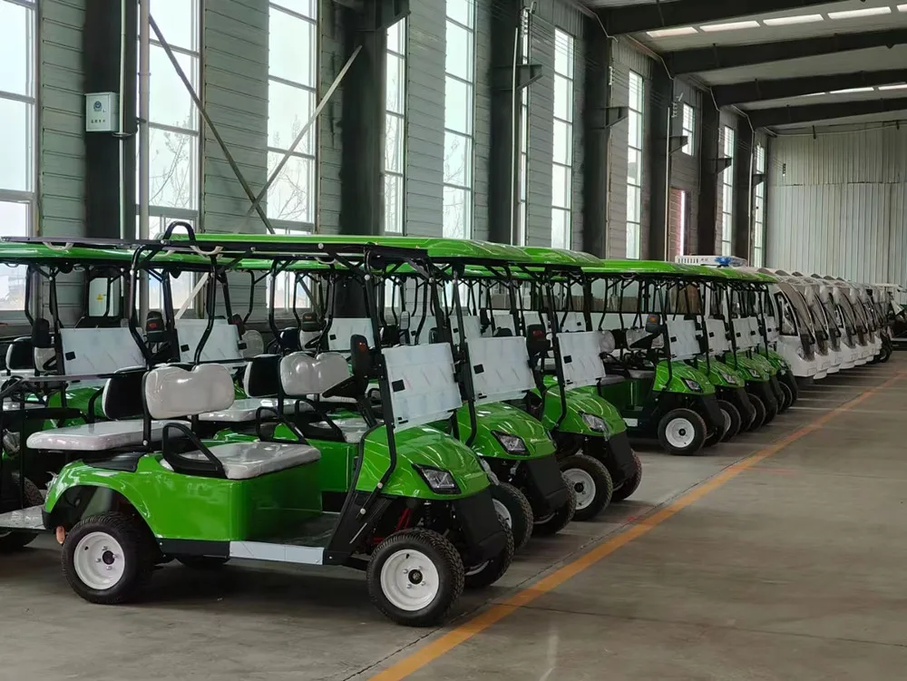 Electric Sightseeing Bus 2 4 6 8 Seats Electric Shuttle Golf Cart For Hotel Garden