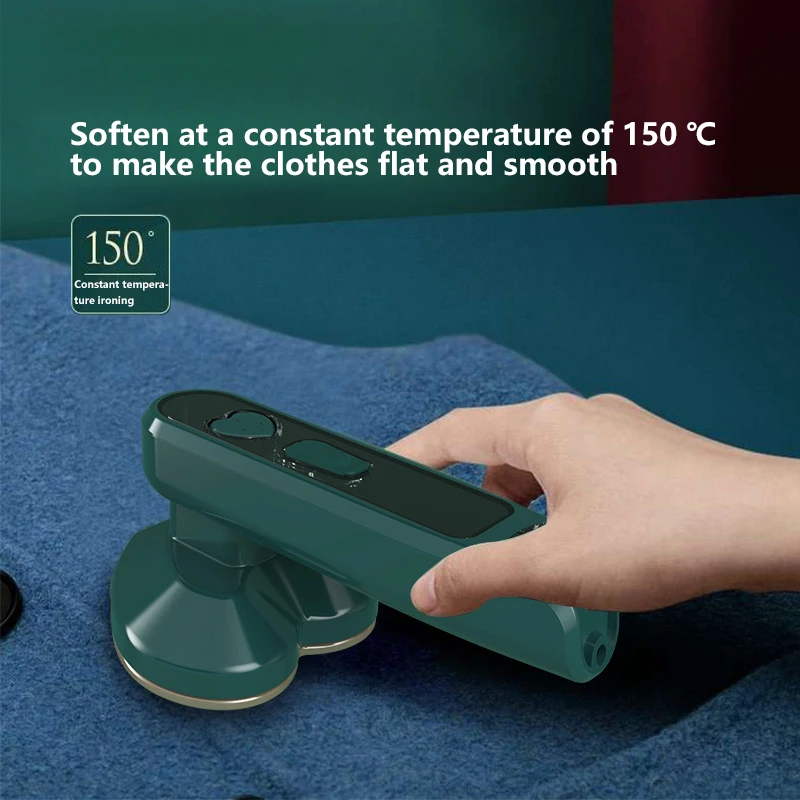 Новый утюжок для удаления морщин и волос, бытовой портативный ручной утюжок двойного назначения с подвесным утюгом, дорожный утюжок