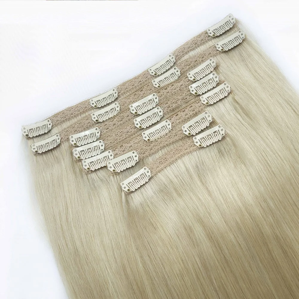 Seamless Clip-in Hair Extensions - 100% Russian Human Remy Hair - Wholesale Clip-ins No reviews yet