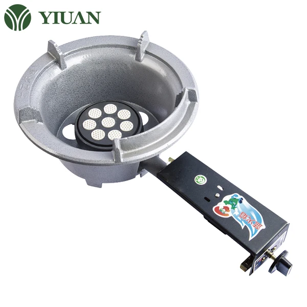 burner Cast iron gas cooker for home business and BBQ electronic ignition high pressure gas stove