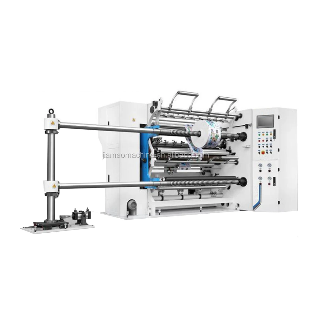 Paper Machines Roll Slitting Rewinding Plastic Film Slitter Rewinder Machine