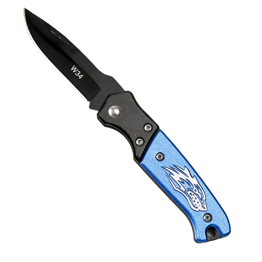 Mini Stainless Steel SpeedSafe Opening Folding Pocket Knife for Camping Indoor and Outdoor Activities