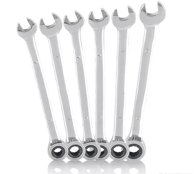 Double-Head spanner Repair Hand Tools For Car Bicycle Ratchet Wrench Universal Spanner Box End Wrench