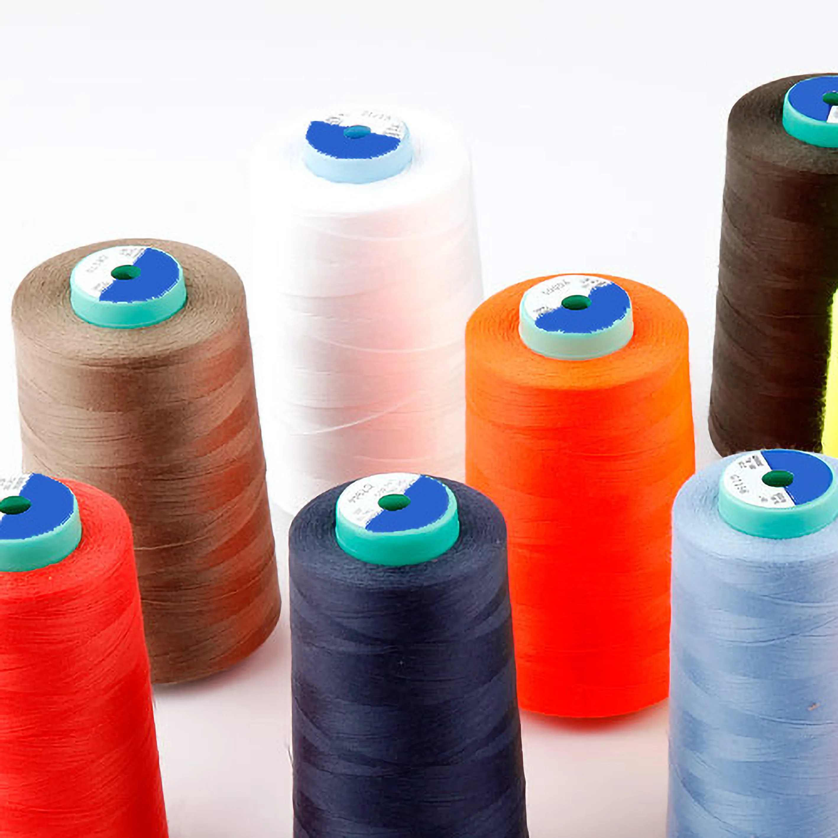 Polyester Corespun with Polyester Wrap Sewing Thread Tailoring Material