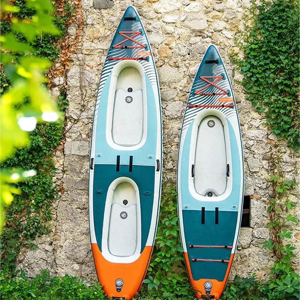 Factory Direct Sale Inflatable Touring Fishing Pvc River Canoe Kayak Boat Multi-purpose Paddle Board