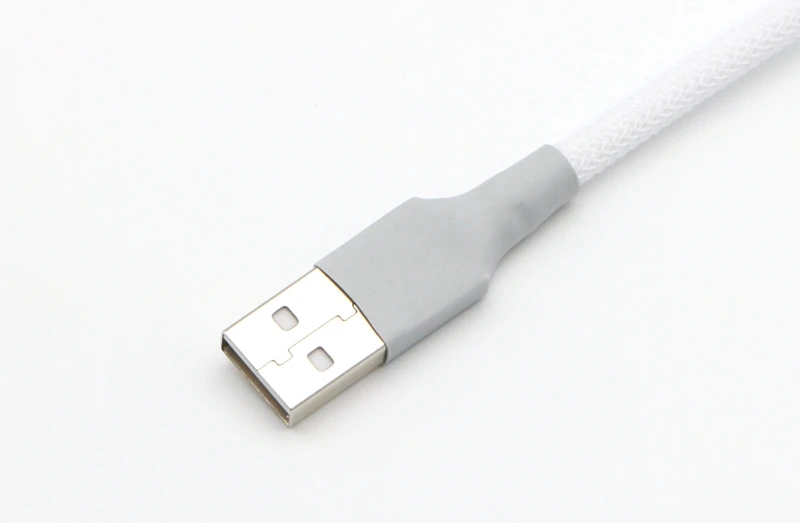 Paracord and PET Double sleeved USB to Type-C Mechanical Keyboard cable With YC8 Aviator.