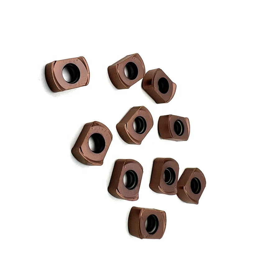 Tungsten Carbide CNC Milling inserts BLMP0603 0904   for cutting steel ,cast iron ,aluminium materials