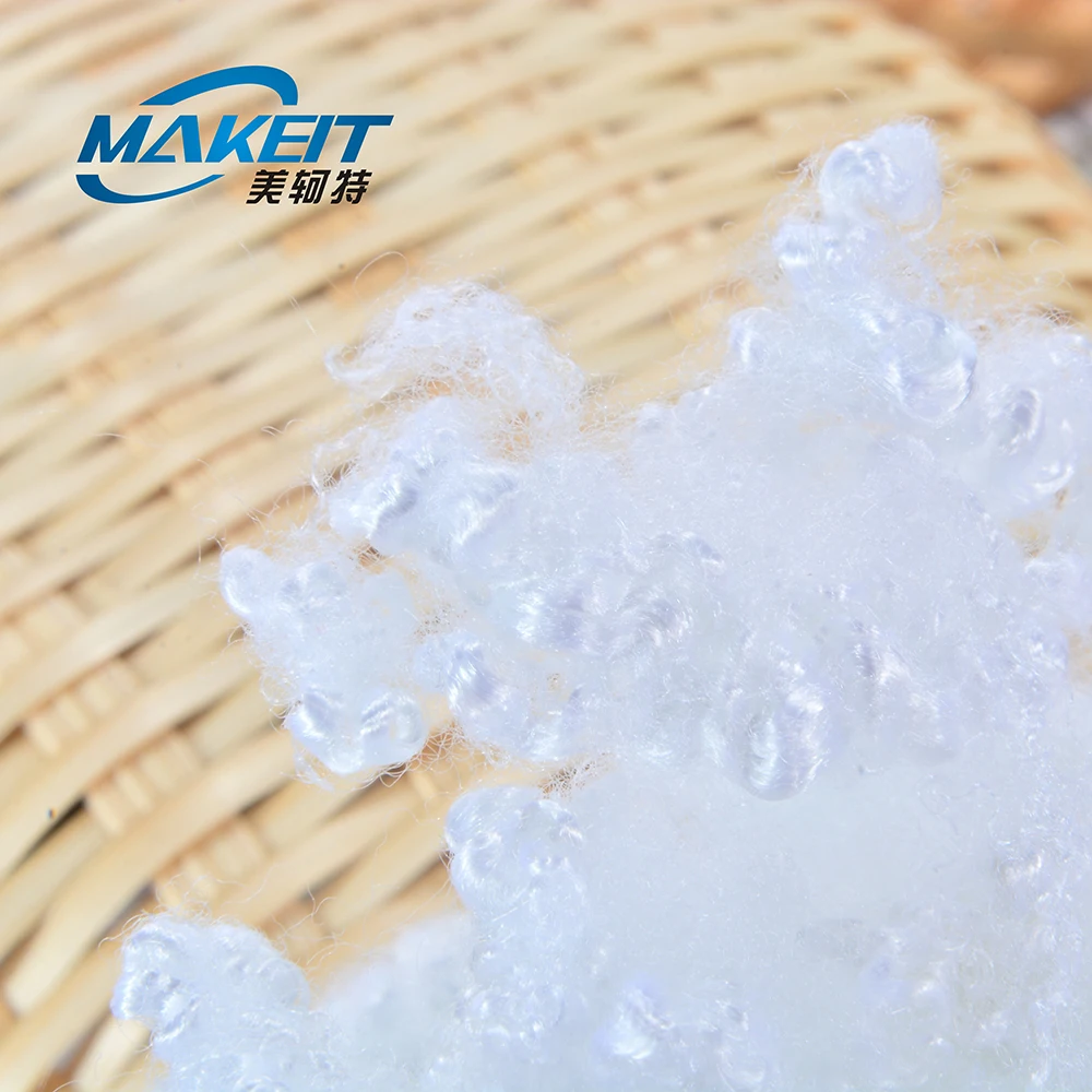 HCS Polyfill Stuffing PP Cotton 100% Hollow Polyester Staple Fiber For Stuffed Toys