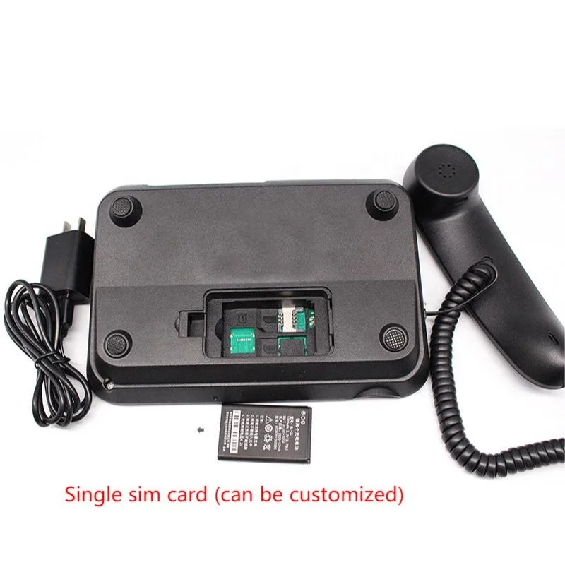 Direct Sale Price 4G Sim Wireless Desktop Cordless Card Telephone Phone