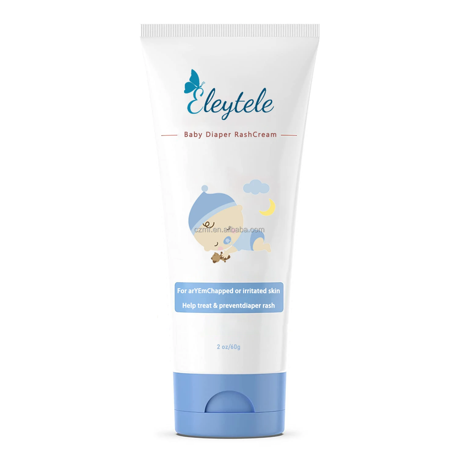 Private Label 100% Pure Natural Baby Lotion Anti-itching Organic Extra Mild Formula Diaper Rash Cream for Sensitive Skin Care