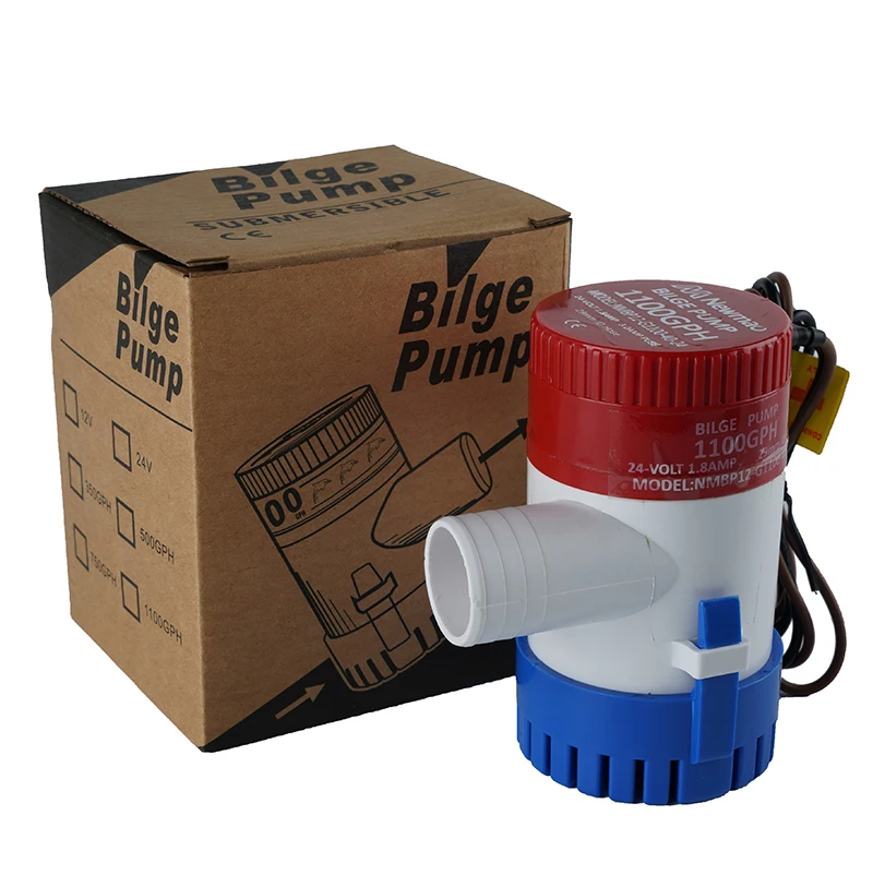 Newmao 1100gph marine bilge pump submersible water bilge pump 12v marine