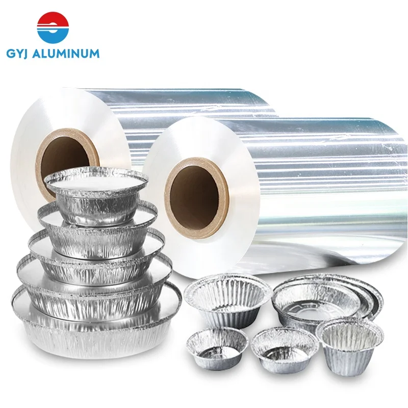 8011 3003 3004 1235 Container Foil Food Grade Aluminium Foil Jumbo Roll For Food