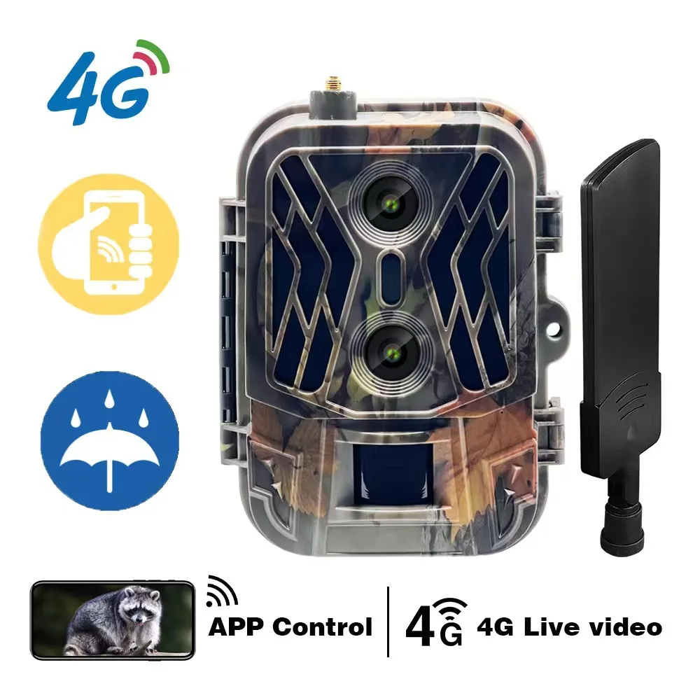 Wildlife Elite 48MP Camera Ultra HD 4K Recording, Efficient Power Use with High Power Invisible IR