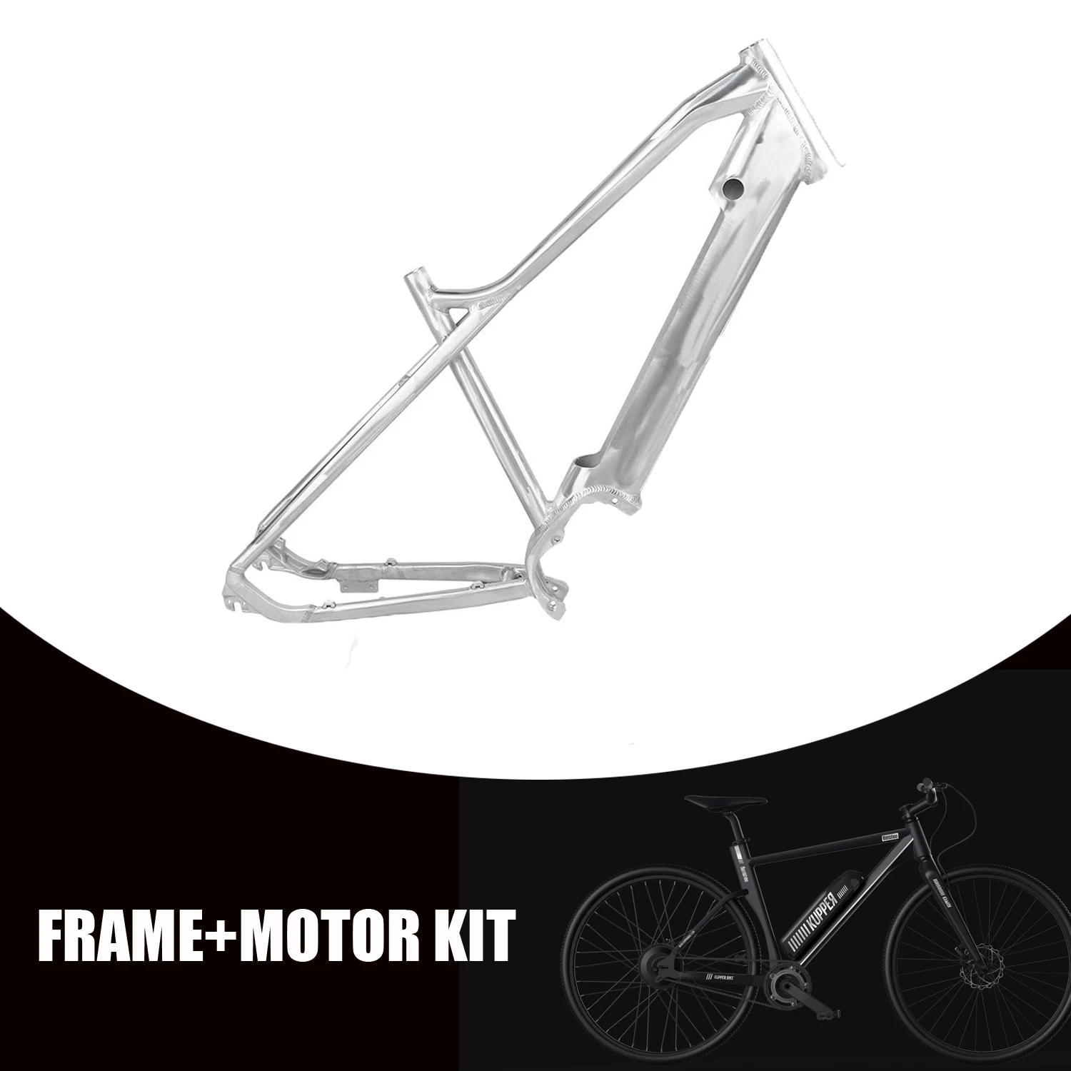 Electric Bike Frame Bafang M500/M600 250w OEM Ebike Suspension EMTB Frame China Manufacturer Selling New Mould OEM E Fat bikes
