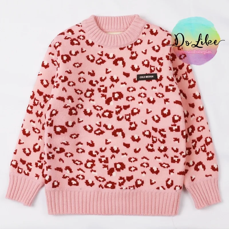 Baby girl handmade crocheted sweaters knitwear pullover sweater clothes tops for girls