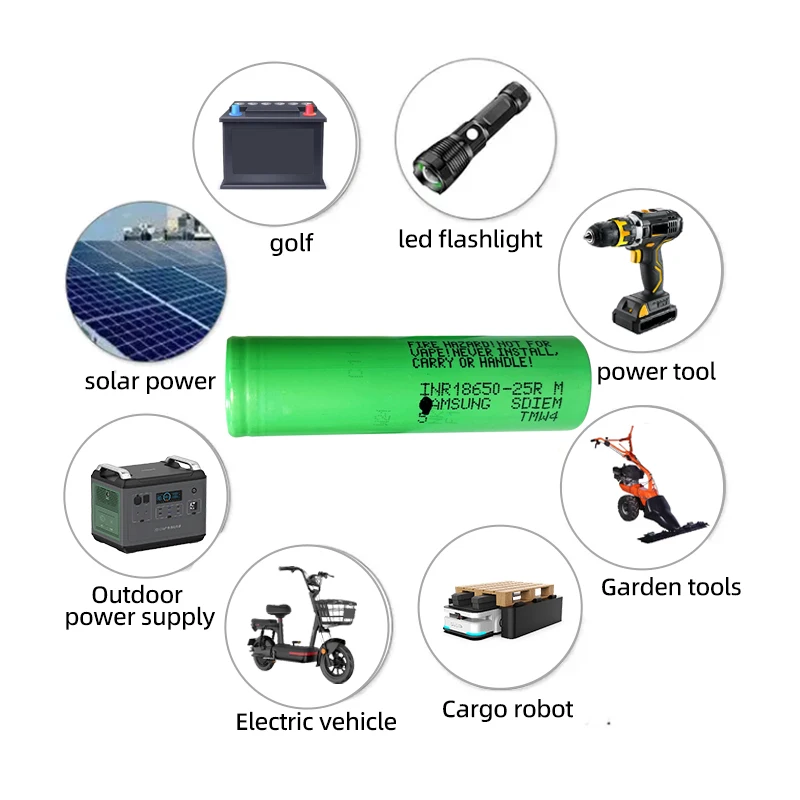 Wholesale Powerful 3.6V 2500mAh 10C 18650 Lithium Ion Battery for Electric Bikes and Tools