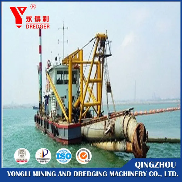 Hot sales 16 inch sand cutter suction sand dredger