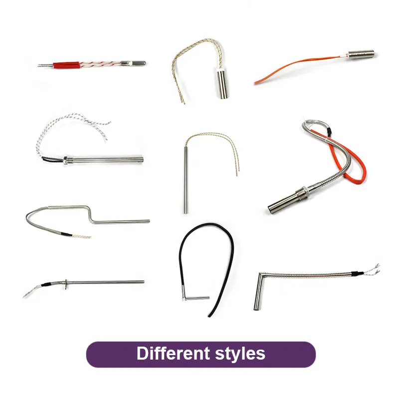 BRIGHT High Density 220V 800W 8.5*300mm Electric Resistance Cartridge Heater with Crimped Wire