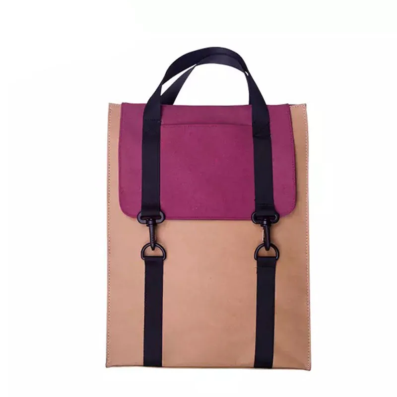 School backpack bag for tyvek material