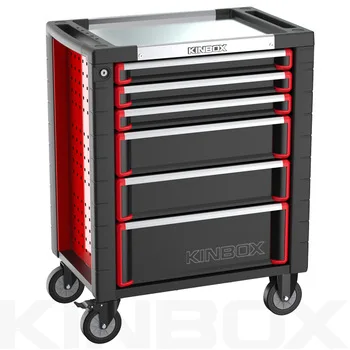 SPCC  Heavy Duty Stainless Steel Platform Mobile Roller Tools Cart Cabinet for Car Repair Hand Tools
