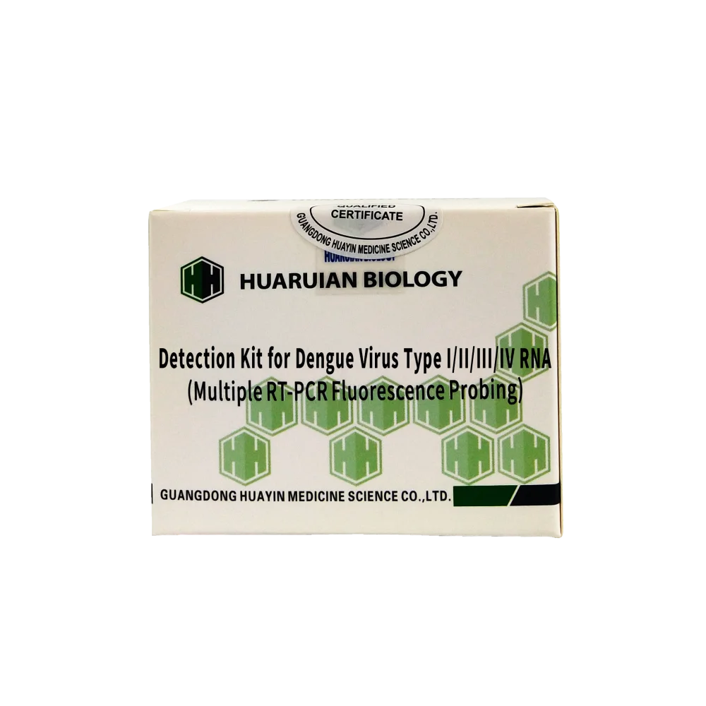Detection Kit for Dengue Virus Type I/II/III/IV RNA(Multiple RT-PCR Fluorescence probing) pcr test kit