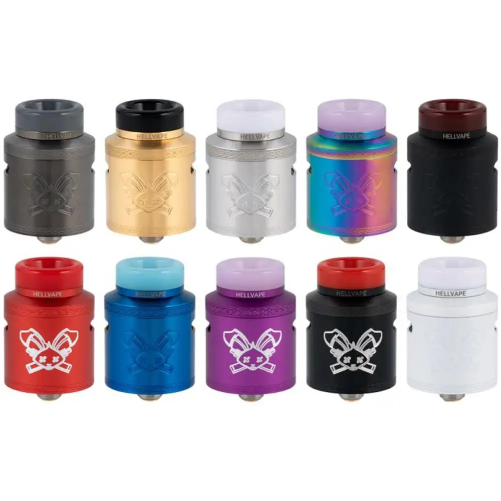  Новейший инновационный атомайзер для вейпа Hellvape Dead Rabbit V2 RDA антибактериальный дрип-тип 24