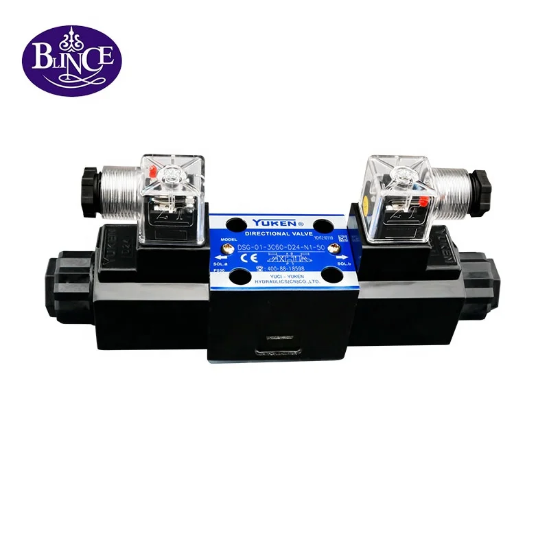 Wholesale International Standard Best Price Yuken DSG-01-3C60-D12-7090 Hydraulic Solenoid Valve
