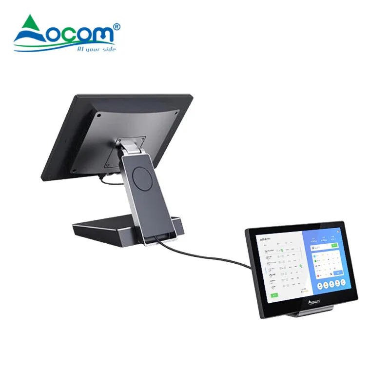 POS-1561 OCOM Ultra-thin Body 1920*1080 High Brightness IPS Screen J6412 Point Of Sale Cash Register POS Machine System
