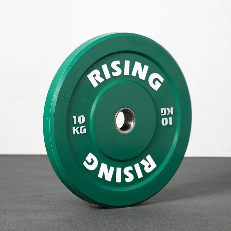 Высококачественные яркие резиновые тарелки для веса в тренажерном зале