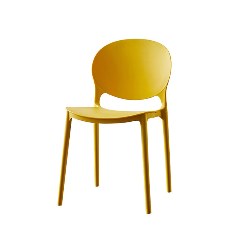 Popular  Armless Leisure Outdoor Hotel Dinning PP Outdoor Plastic Chair