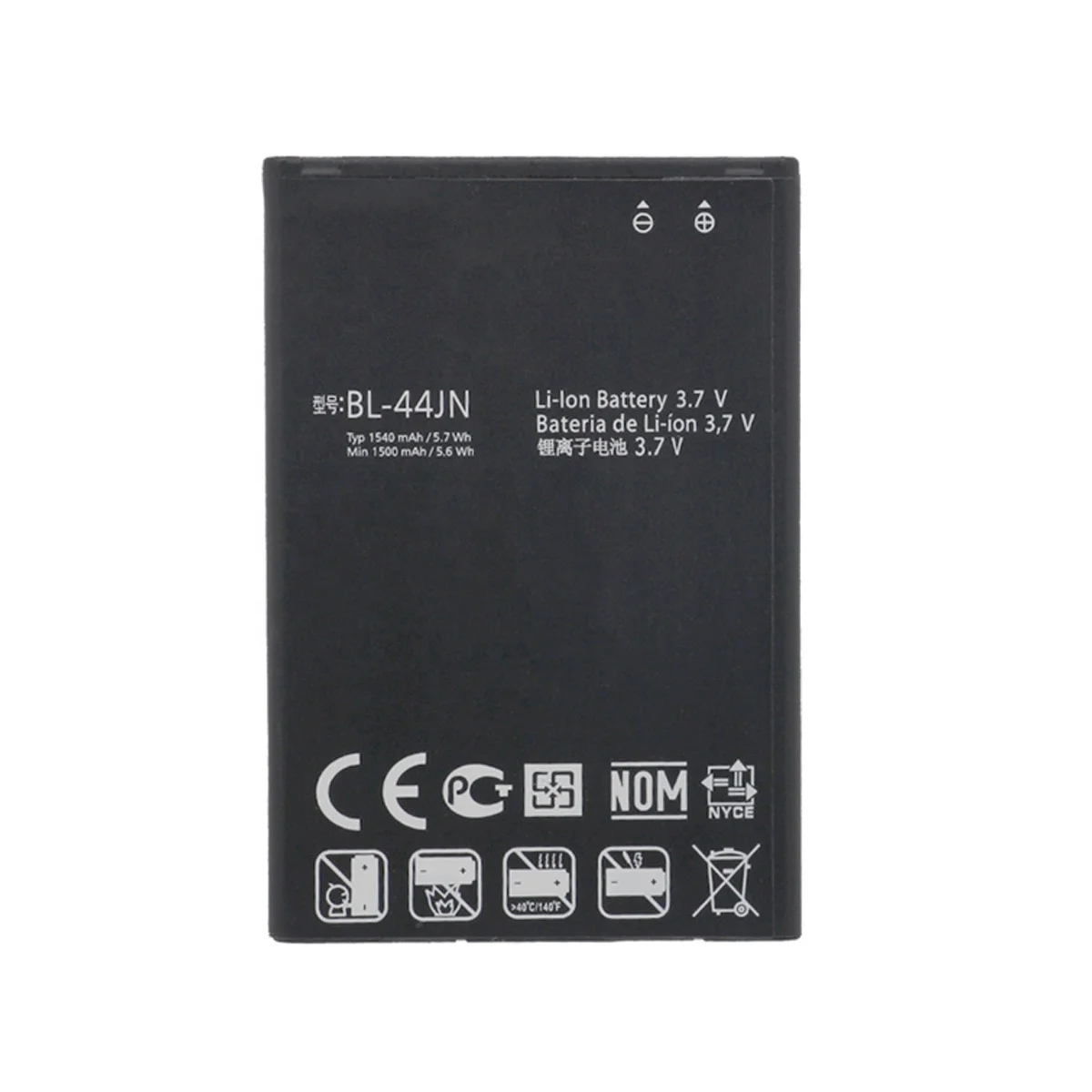 li-ion lithium battery BL-44JN for LG L2 L3 L5 P970 E510 P693 cell phone batteries BL 44JN