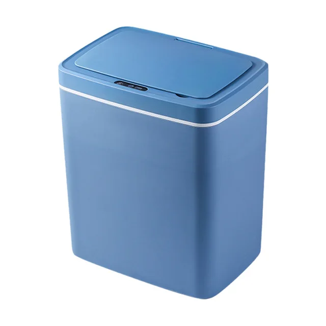 DS1419 Kitchen Bathroom Toilet Waste Bin Wastebasket Smart Sensor Trash Can Garbage Bin Automatic Induction Garbage Bin