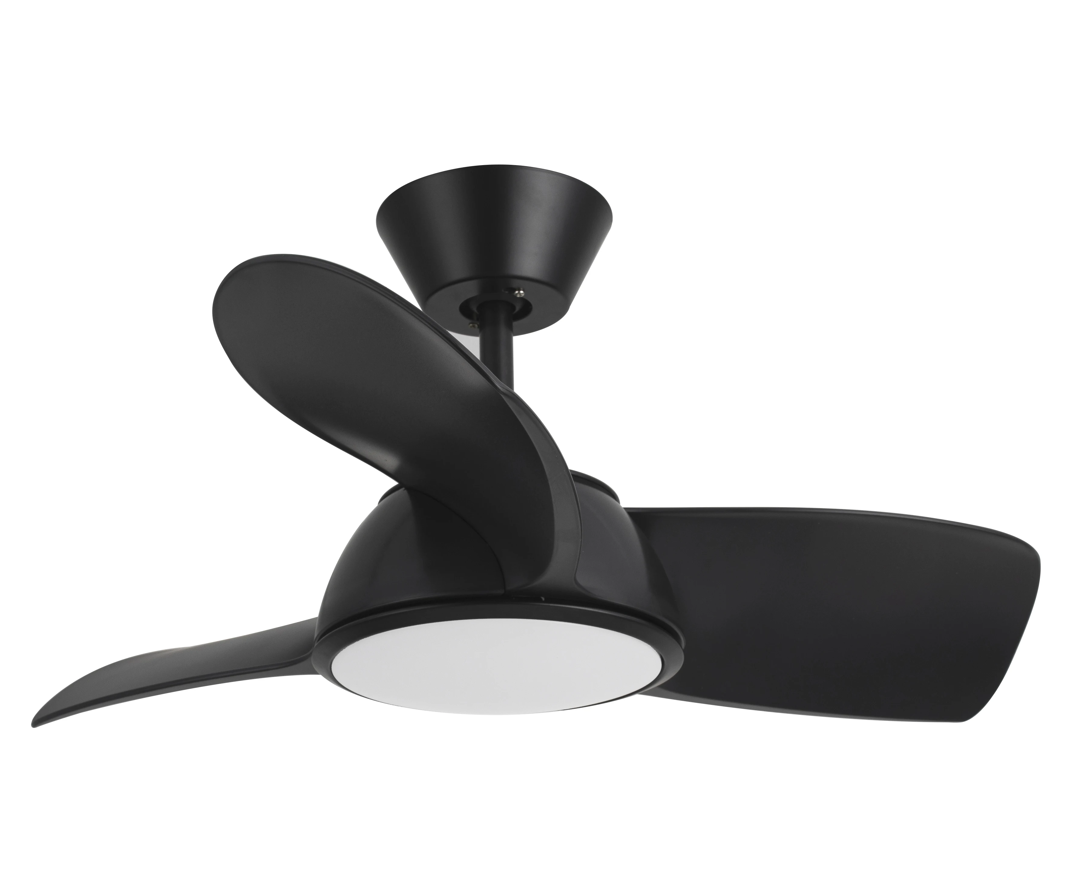 Новые современные пластиковые светодиодные декоративные потолочные вентиляторы с дистанционным управлением и подсветкой