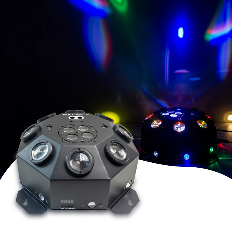 KInusdjs Led Beam+Spot+Laser+Strobe 4In1 Professional Party Club Dj Stage Lighting For Disco Nightclub Dj Bar Party