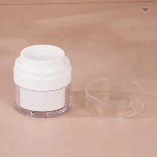 Plastic body butter cosmetic cream jar Airless Jar for scrub laura bottle flip top cap bottle flip top cap 28mm