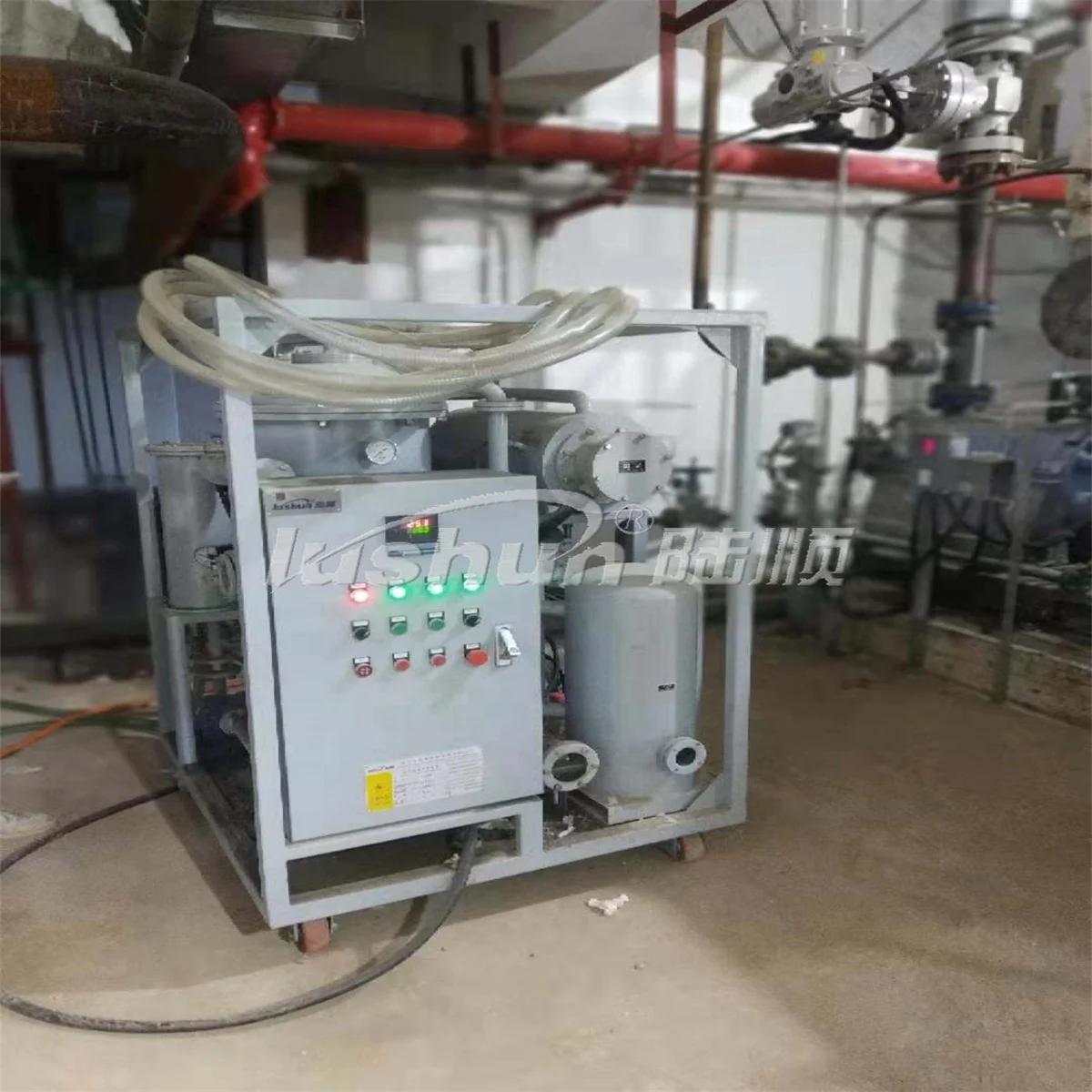 New 380V Vacuum Centrifugal Turbine Oil Purifier for Manufacturing Plant Construction Gear Pump Core Components Turbine Oil
