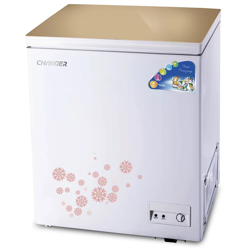 Supermarket frozen food deep freezers horizontal freezer