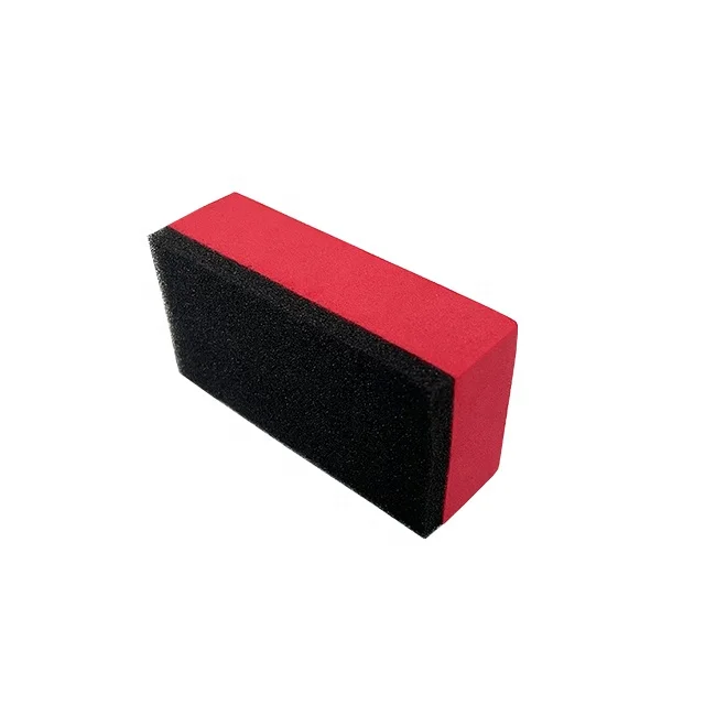 80*40*25mm Red Square Foam Coating Pads Applicator Sponge Pad For Car Care Wash Polishing Cleaning Waxing Polishers
