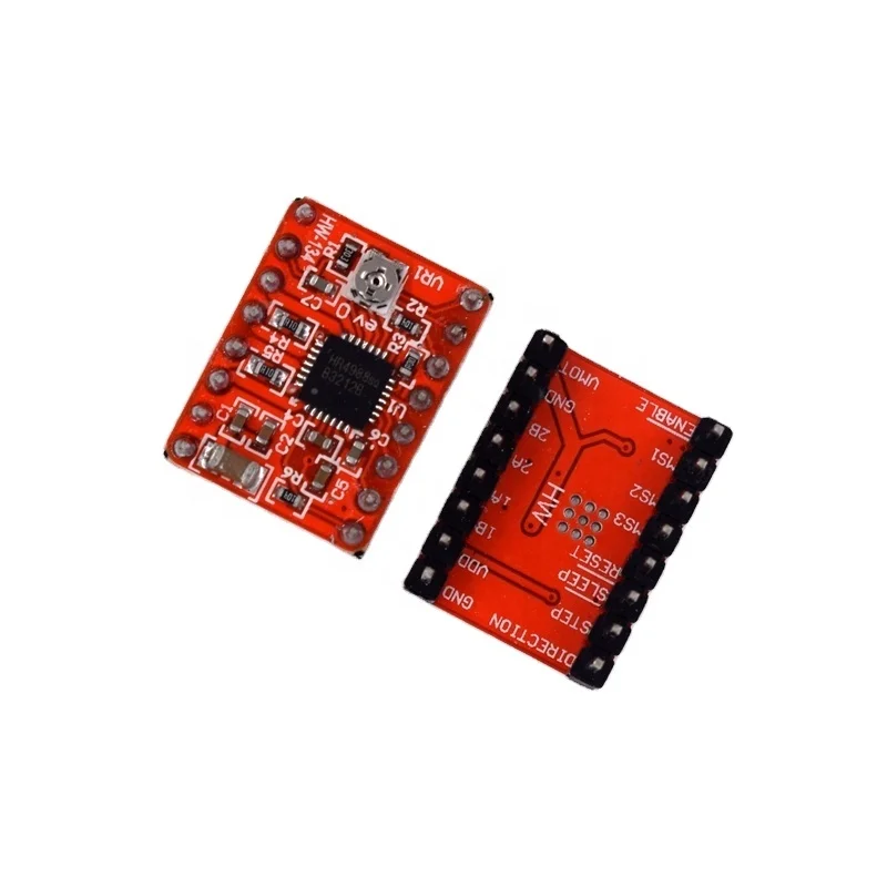 #134A Hot sale 3D printer 2oz Reprap controller board  drive module A4988 stepper motor driver module